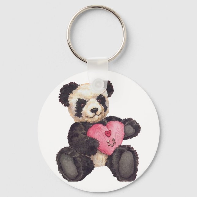 Chaveiro I Heart U Panda (Frente)