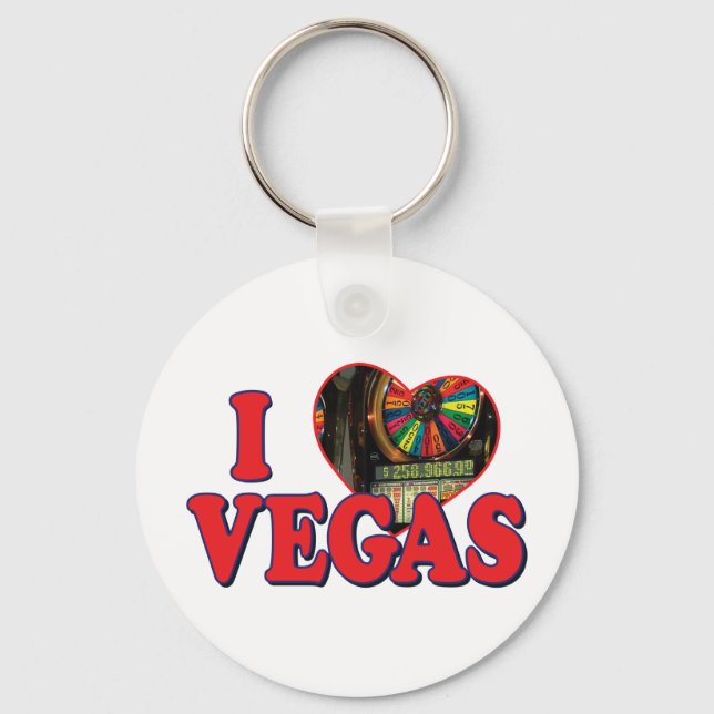 Chaveiro I Heart Vegas (Frente)