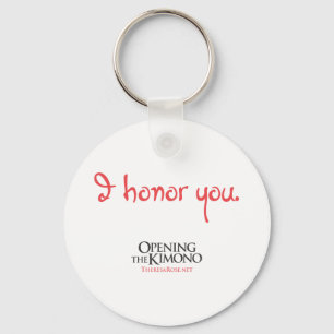 Chaveiro I Honor You Keychain