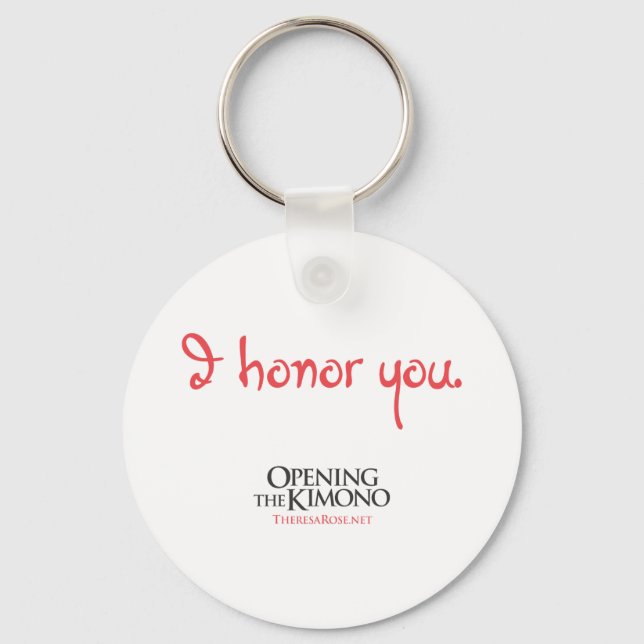 Chaveiro I Honor You Keychain (Frente)