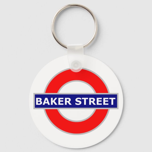 Chaveiro I love Baker Street | Keychain (Frente)