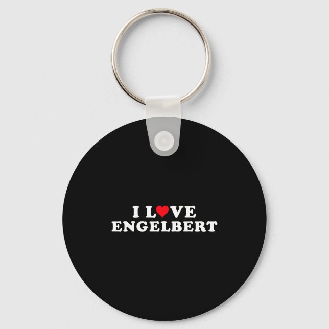 Chaveiro I Love Engelbert Girlfriend &amp; Boyfriend Engelb (Frente)