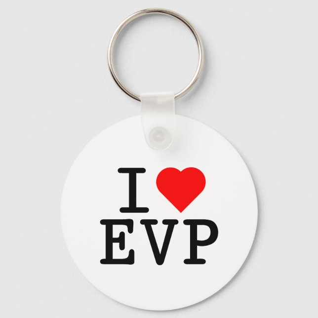 Chaveiro I love EVP (Frente)