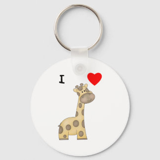 Chaveiro I Love Girafas (3)