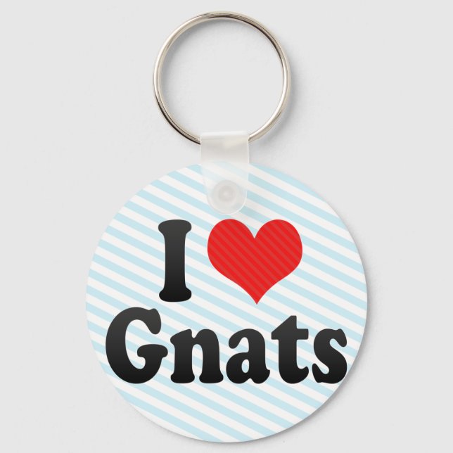 Chaveiro I Love Gnats (Frente)