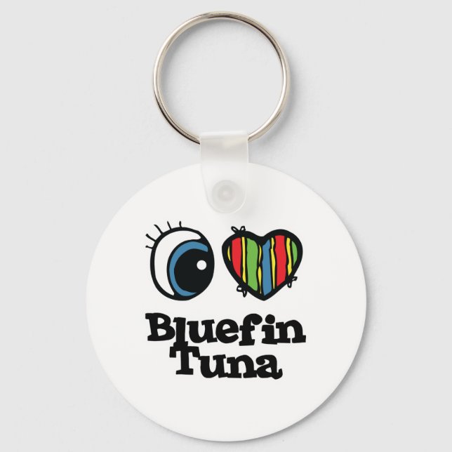 Chaveiro I Love (Heart) Atum rabilho (Frente)