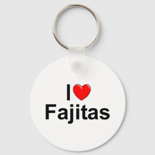 Chaveiro I Love (Heart) Fajitas