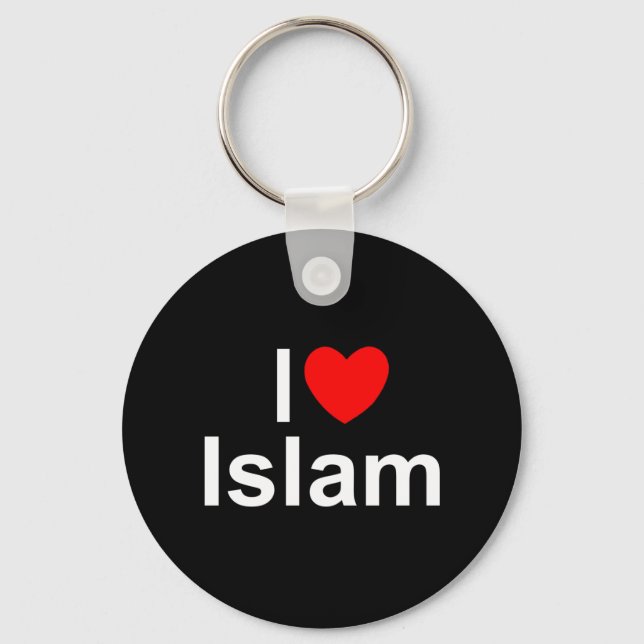Chaveiro I Love (Heart) Islam (Frente)