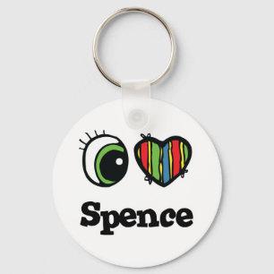 Chaveiro I Love (Heart) Spence