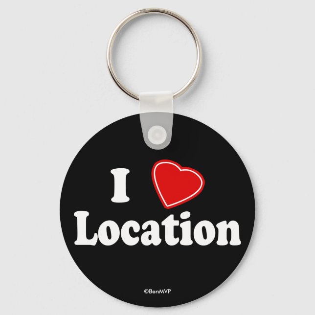 Chaveiro I Love II (Frente)