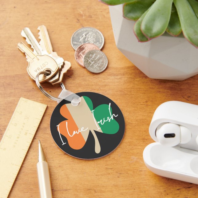 Chaveiro I love Irish! (Mesa)