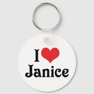 Chaveiro I Love Janice