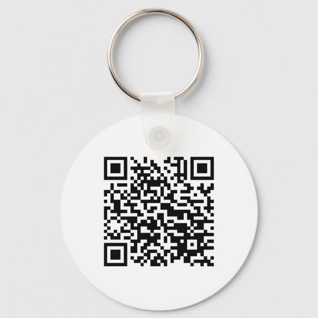 Chaveiro I Love Laos (Khoy Huk Lao) Flag QR Code | Geek Lao (Frente)