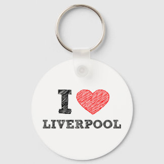 Chaveiro I love Liverpool