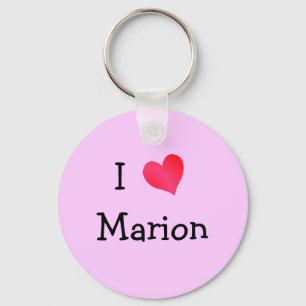 Chaveiro I Love Marion