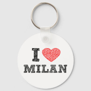 Chaveiro I Love Milan