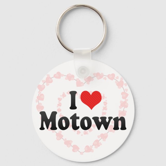 Chaveiro I Love Motown (Frente)