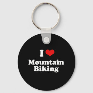 Chaveiro I Love Mountain Biking Tshirt