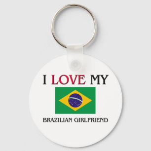 Chaveiro I Love My Brazilian Girlfriend