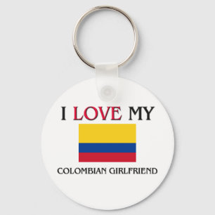 Chaveiro I Love My Colombian Girlfriend