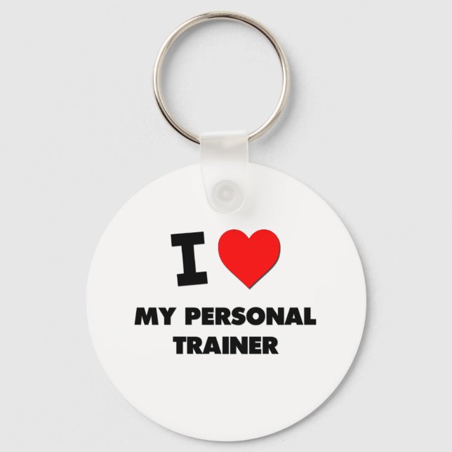 Chaveiro I love My Personal Trainer (Frente)