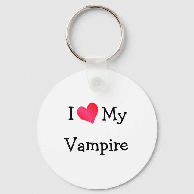 Chaveiro I Love My Vampire (Frente)