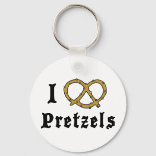 Chaveiro I Love Pretzels