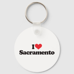 Chaveiro I Love Sacramento