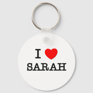 Chaveiro I Love Sarah
