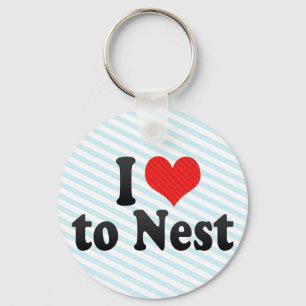 Chaveiro I Love to Nest