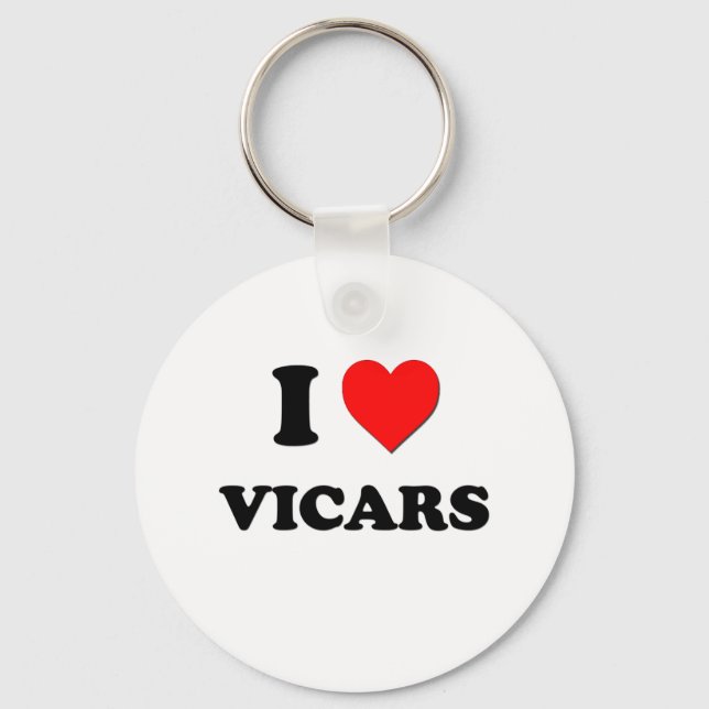 Chaveiro I Love Vicars (Frente)