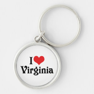 Chaveiro I Love Virginia