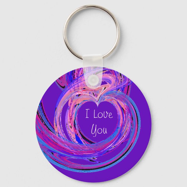 Chaveiro I Love You (Frente)