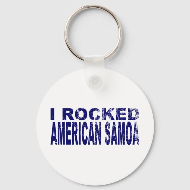 Chaveiro I Rocked American Samoa (Frente)