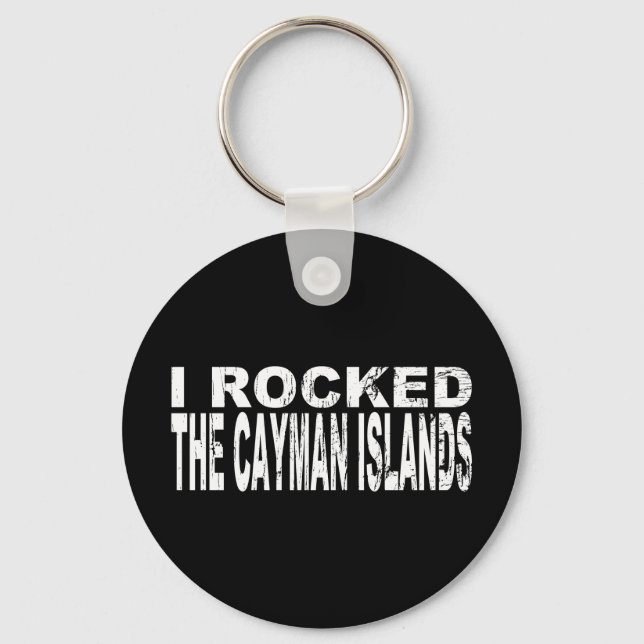 Chaveiro I Rocked Cayman Islands (Frente)