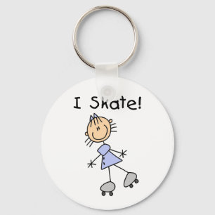 Chaveiro I Skate Girl Roller Skater