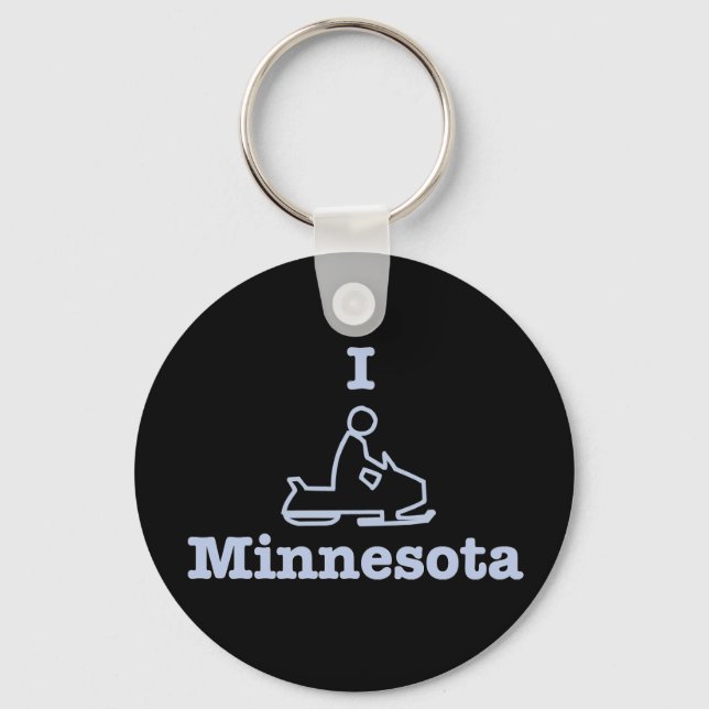 Chaveiro I Snowmobile Minnesota (Frente)