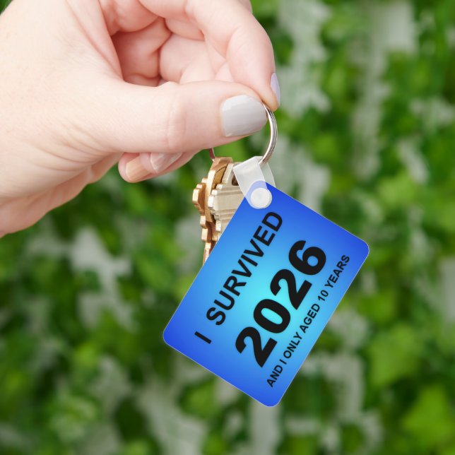 Chaveiro I Survived 2026 (Mão)