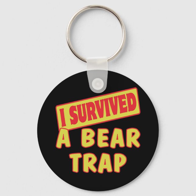 CHAVEIRO I SURVIVED A BEAR TRAP (Frente)