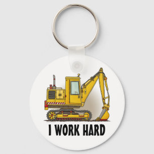 Chaveiro I Trabalho Duro Digger Shovel Key Chain