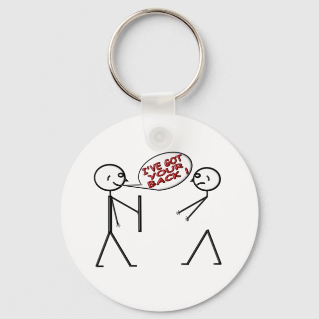 CHAVEIRO I 'VE GOT YOUR BACK ! (Frente)