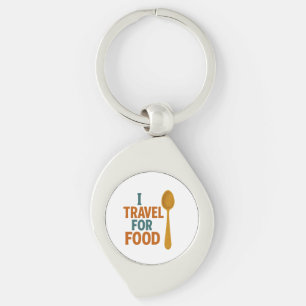Chaveiro I Viagem Para Comida - Vintage Spoon Adventure