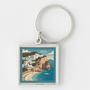 Chaveiro Ibiza, Poster de viagens Espanha