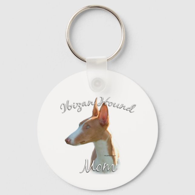 Chaveiro Ibizan Hound Mãe 2 (Frente)