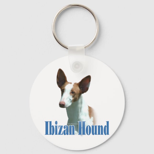 Chaveiro Ibizan Hound Name (Frente)