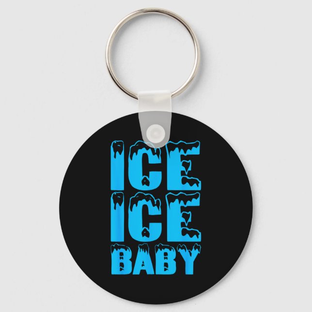 Chaveiro Ice Funny Ice Baby Family Couples Halloween Costum (Frente)