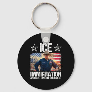 Chaveiro Ice Funny Trump Imigração E Aplicação Aduaneira