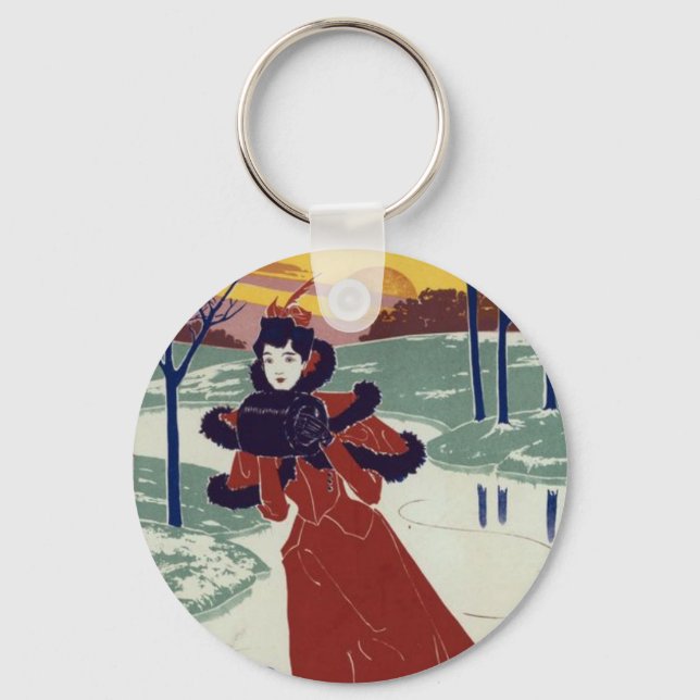 Chaveiro Ice Skater (Frente)
