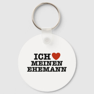 Chaveiro Ich Liebe Meinen Ehemann