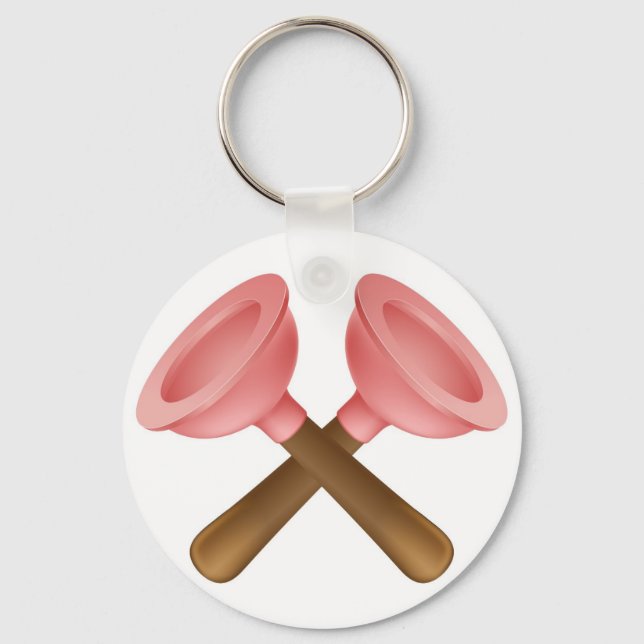 Chaveiro Ícone de ferramentas de êmbolos cruzados (Frente)